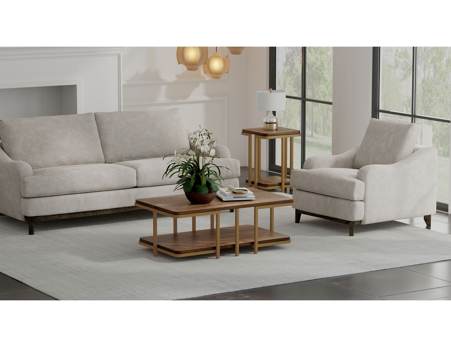 Alfa - Sofa - Marfil