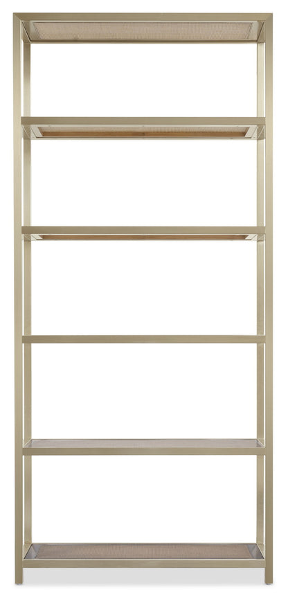 Melange - 85" Etagere - Gold