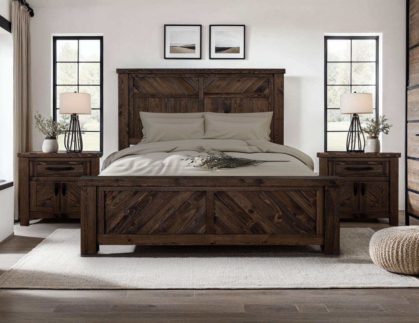 Dutton - Nightstand - Brown