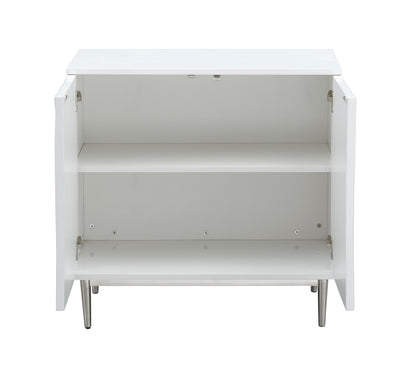 Jasmine - Two Door Cabinet - Glossy White