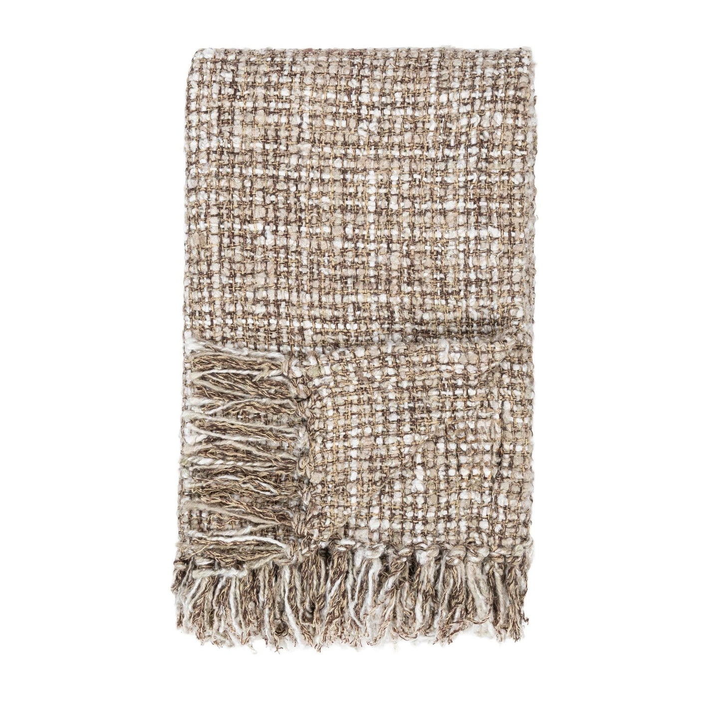 Throws - 50" x 70" TC Porter Throw - Natural / Ivory