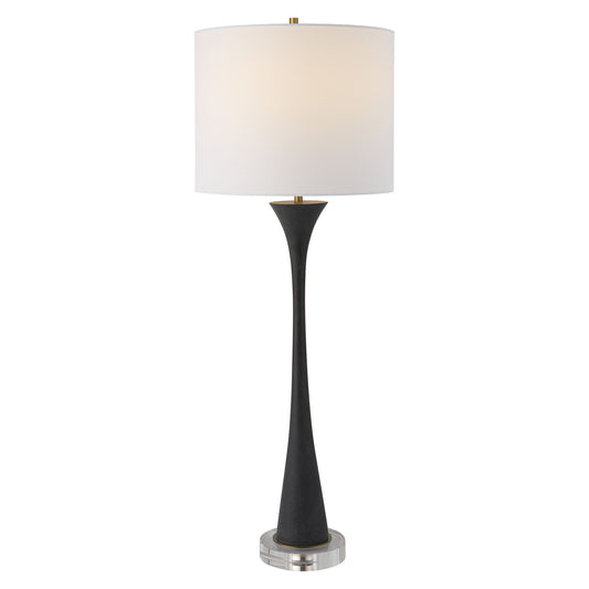 Fountain - Black Stone Buffet Lamp