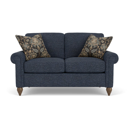 Moxy - Fabric Loveseat With Rolled Arms