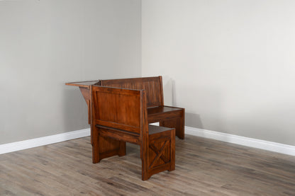 Tuscany - Breakfast Nook Set - Dark Brown