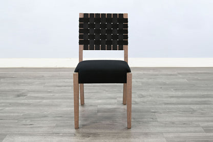 Modern - Woven Back Dining Chair (Set of 2) - Desert Plain