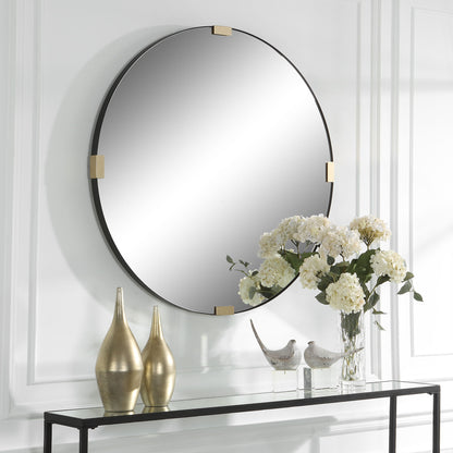 Clip - Modern Round Mirror