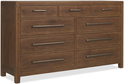 Driftwood - Nine-Drawer Dresser
