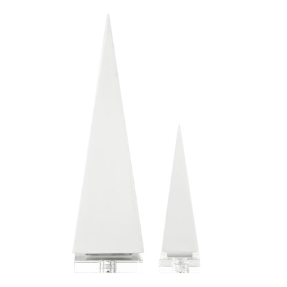 Great Pyramids - Sculptures (Set of 2) - White