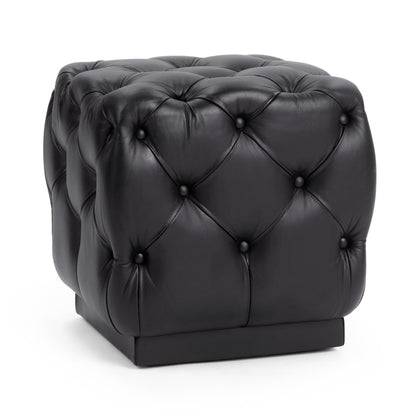 Briar - Square Ottoman - Midnight Raven