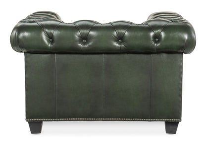 SS - Charleston Tufted Chair - Dark Green