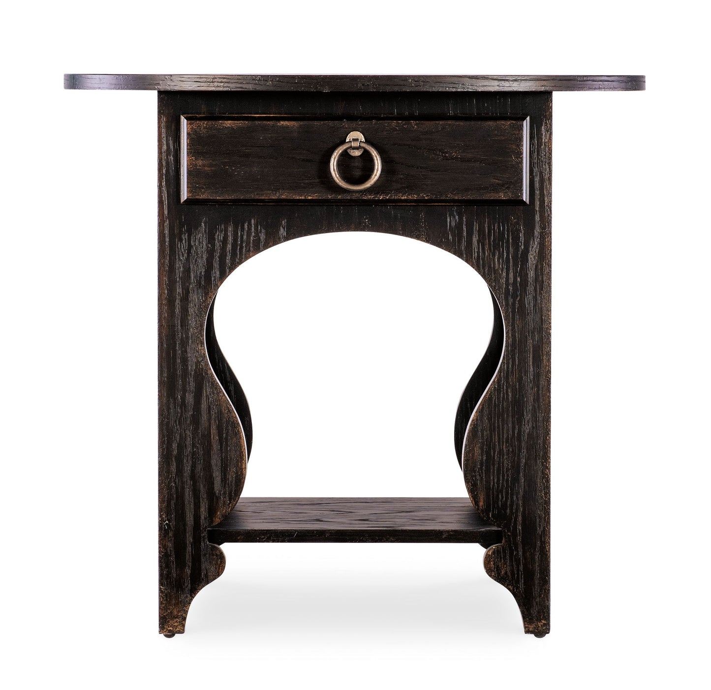 Americana - One-Drawer Oval Nightstand