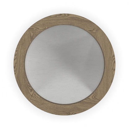 Melody - Round Coffee Table With Casters - White