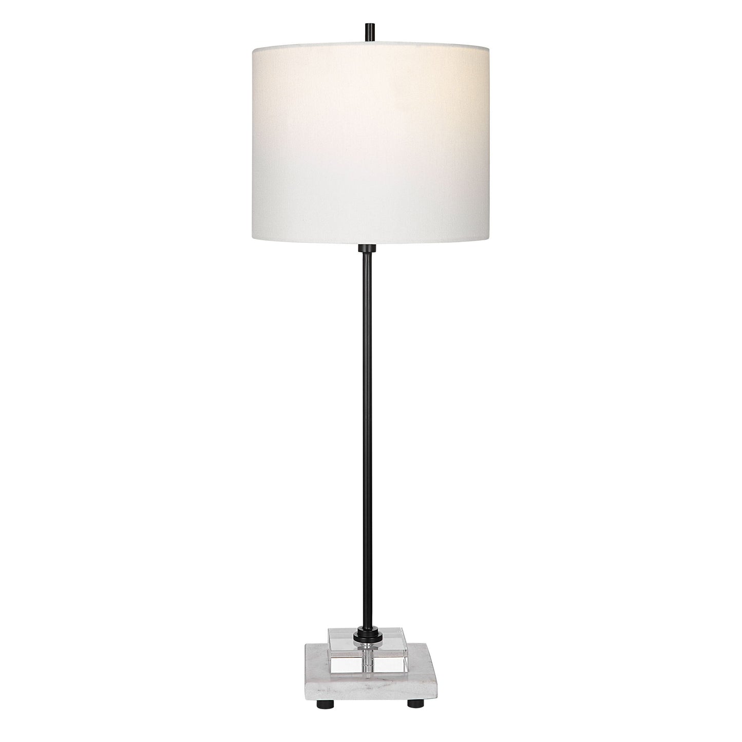 Ciara - Sleek Buffet Lamp - Black