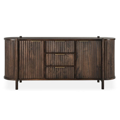Redford - 2 Door 3 Drawer Buffet - Brown