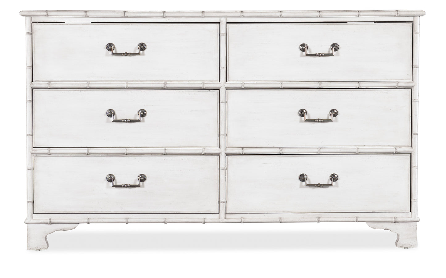 Charleston - Six-Drawer Dresser - White