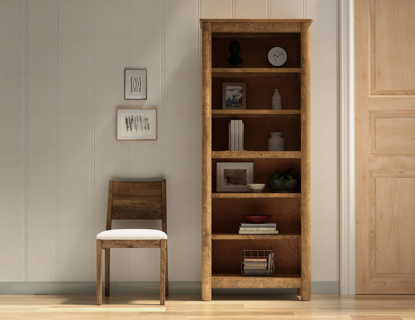 Olimpia - Bookcase - Towny Brown