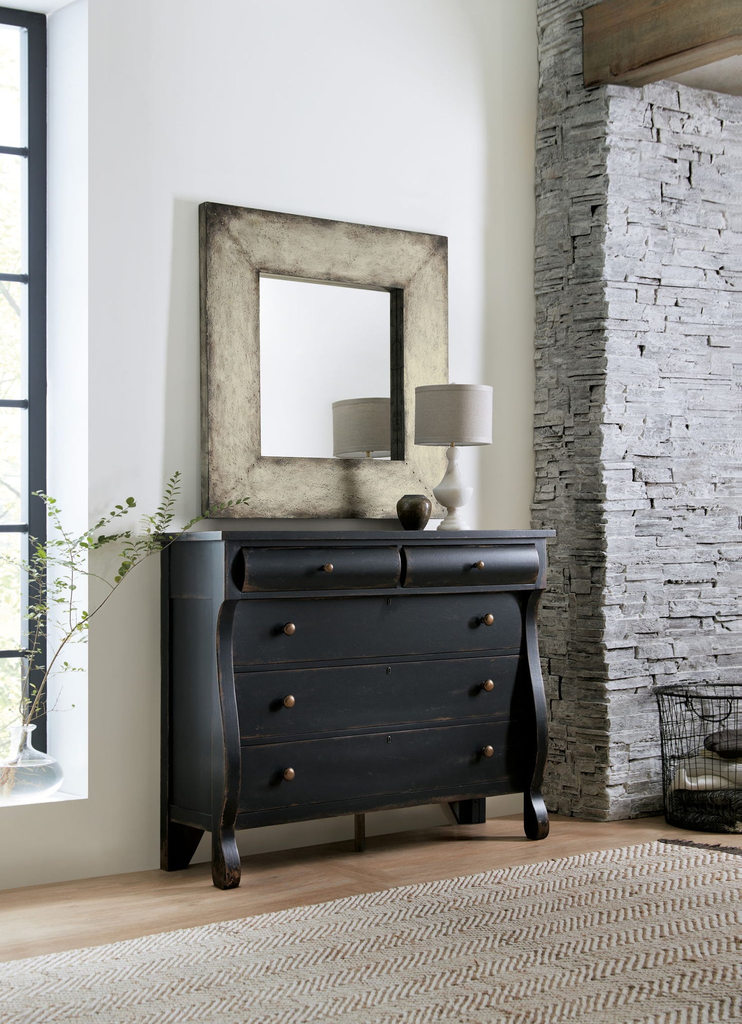 Ciao Bella - 5-Drawer Bureau - Black