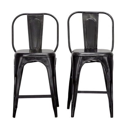 Inkwell - Counter Height Dining Chair (Set of 2) - Black