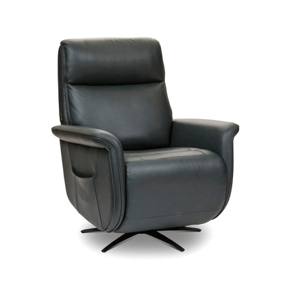 Haven - Power Swivel Recliner With Power Headrest, Lumbar, Heat, Massage & Ventilation