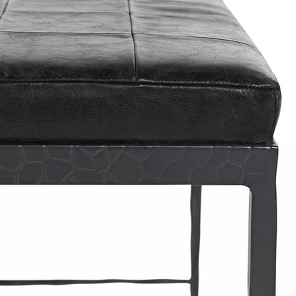 Malo - 28" Leather Bench