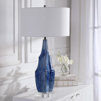 Everard - Table Lamp - Blue