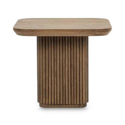Vander - Solid Wood Square End Table