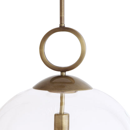 Calix - Large Blown Glass 1 Light Pendant - White