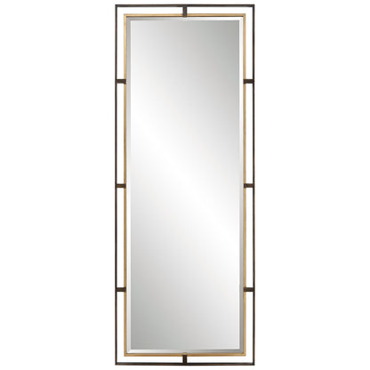 Carrizo - Tall Mirror - Bronze & Gold