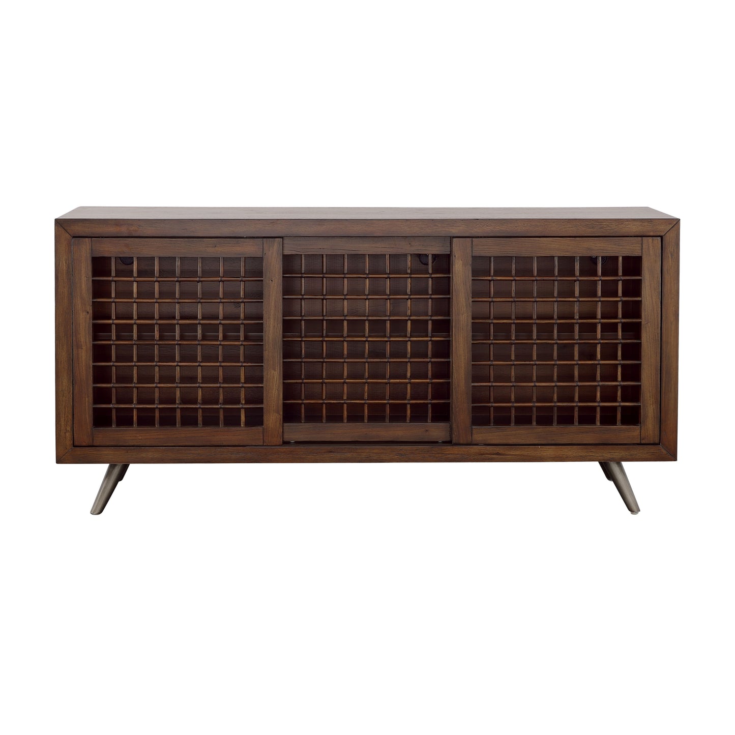 Manchester - Three Sliding Door Credenza - Brown