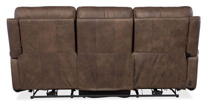 SS - Duncan Power Sofa With Power Headrest & Lumbar