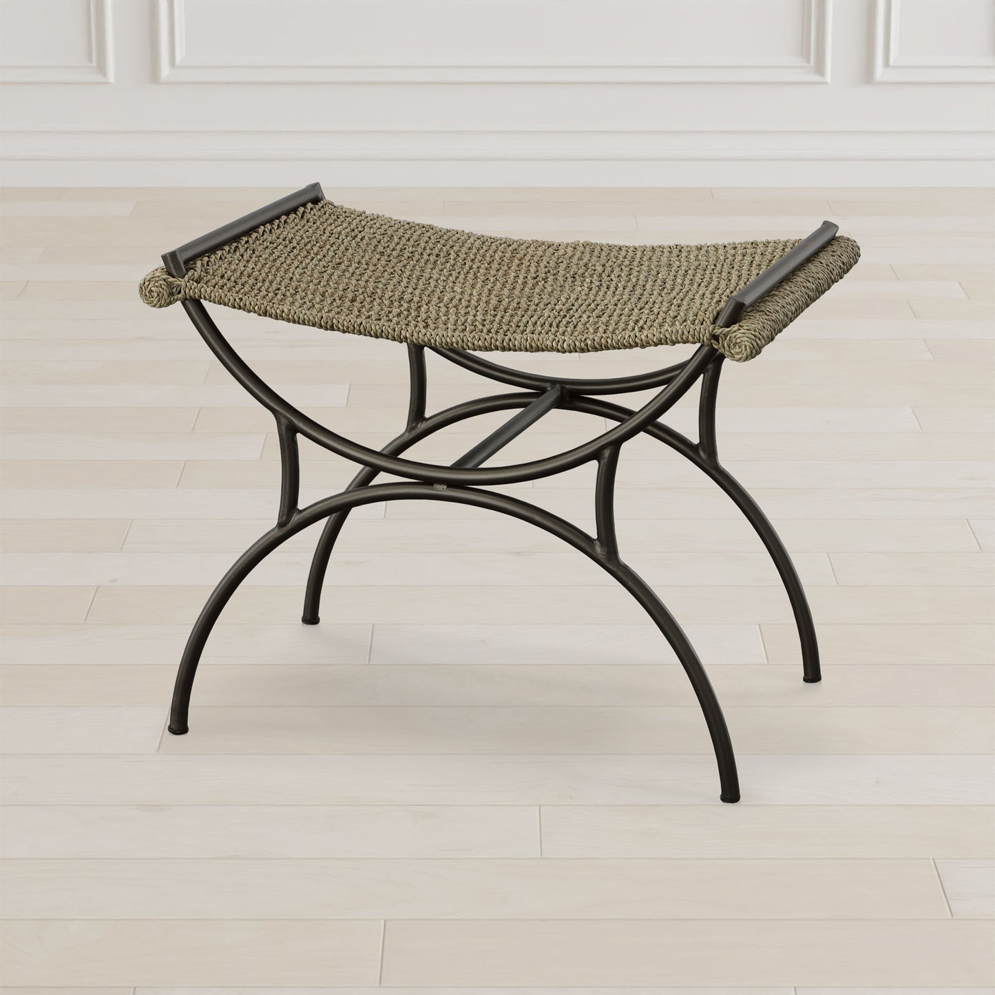 Playa - Seagrass Small Bench - Black