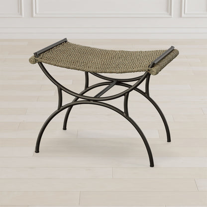 Playa - Seagrass Small Bench - Black