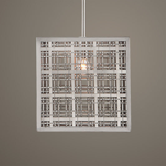 Pendleton - 1 Light Pendant - Silver Nickel