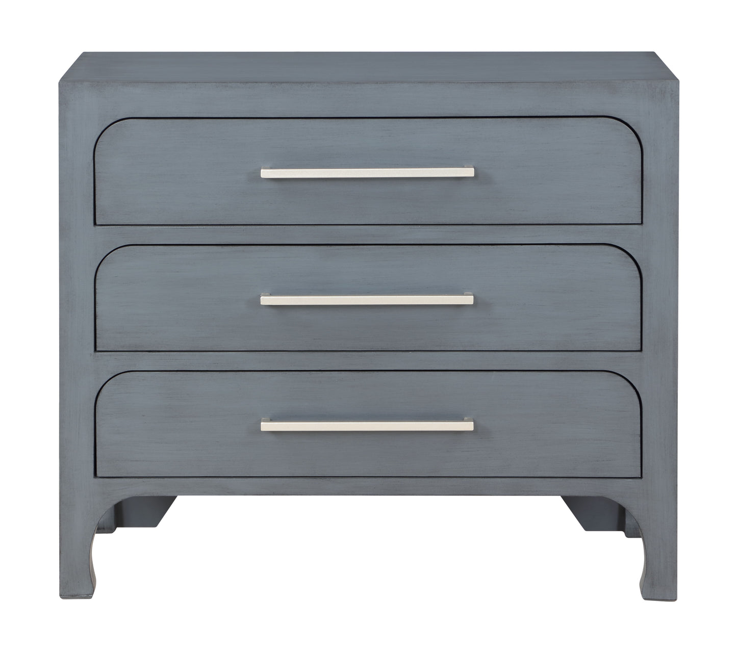 Chelsea - Three Drawer Accent Chest - Burnished Gray