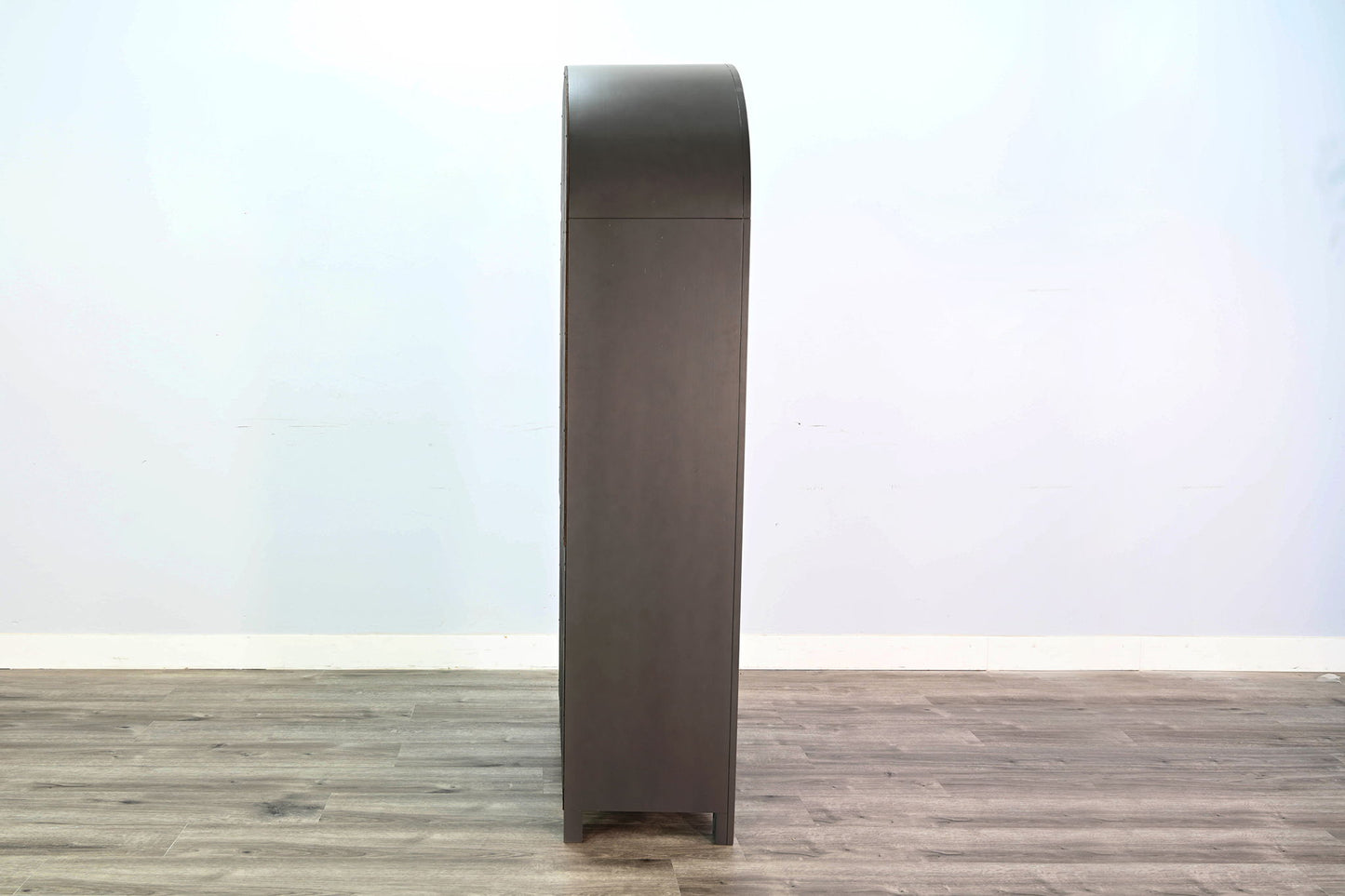 Arched Display Cabinet With Doors