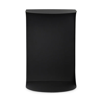 Cote - 16" Metal Accent Table - Black