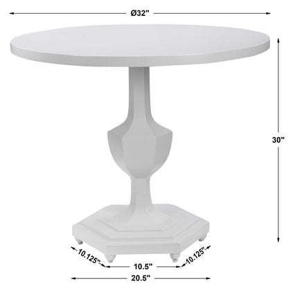 Kabarda - Foyer Table - White
