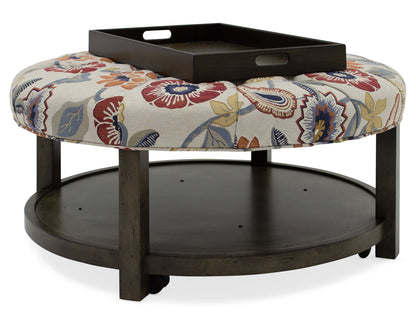 Harlow - Round Tufted Ottoman