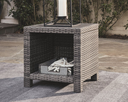 Salem - Gray - Square End Table