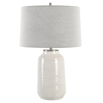 Odawa - Farmhouse Table Lamp - White