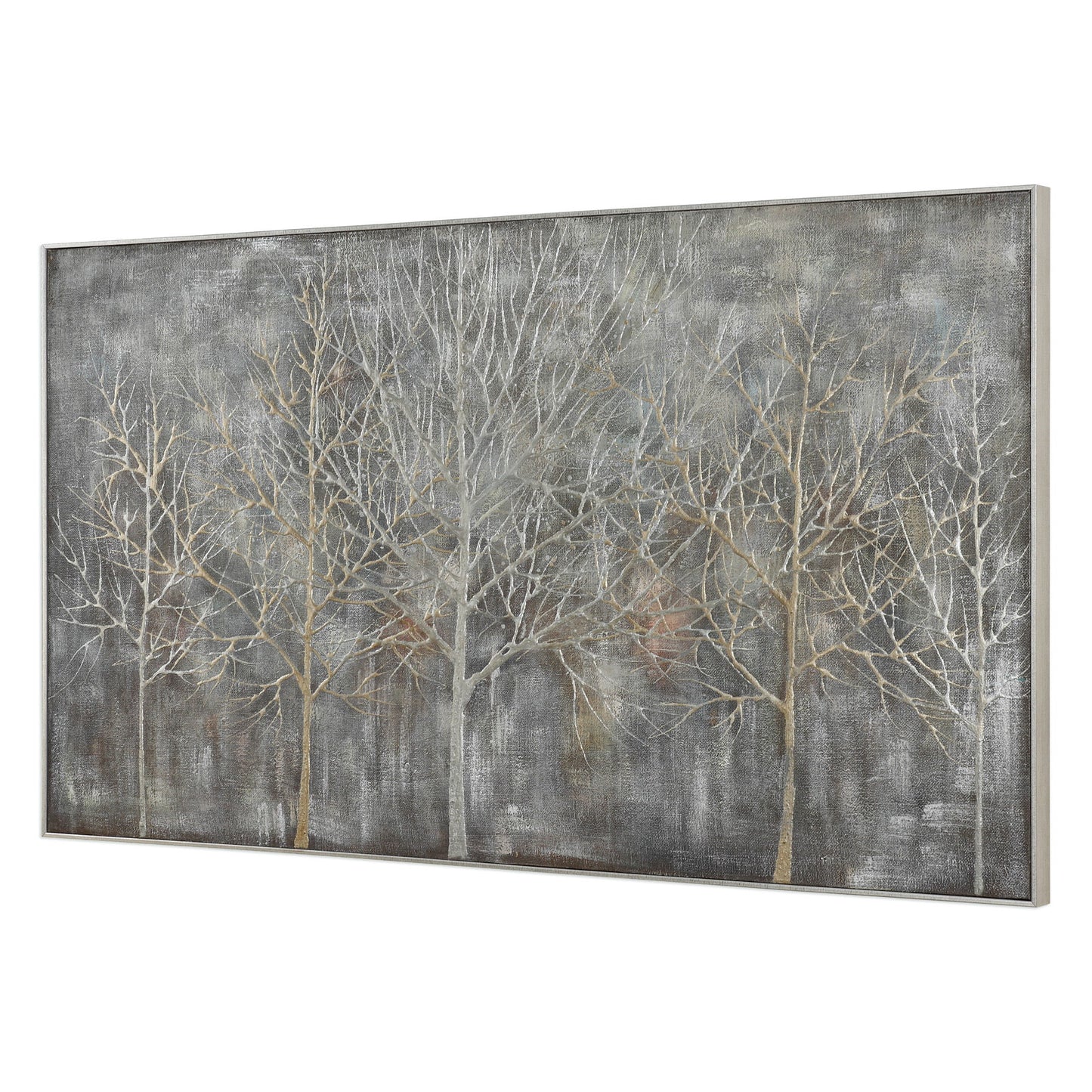 Parkview - Landscape Art - Pearl Silver