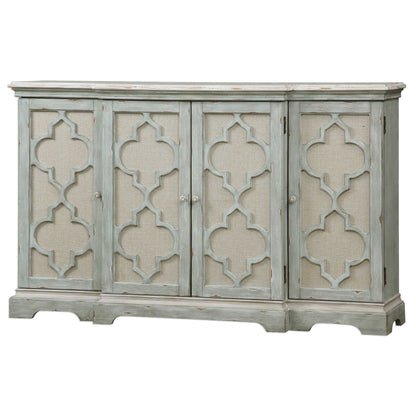 Sophie - 4 Door Cabinet - Gray