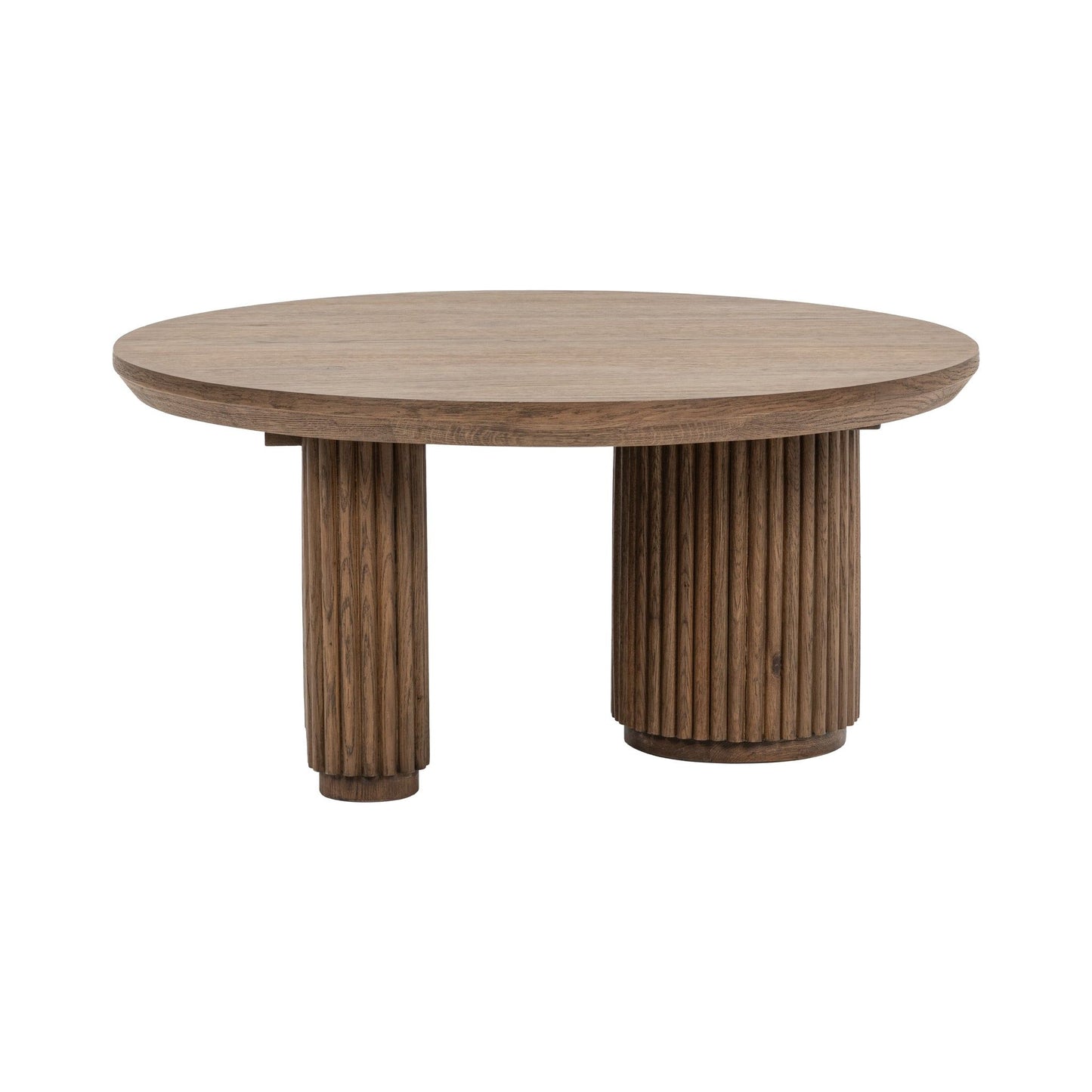Vander - Solid Wood Round Coffee Table
