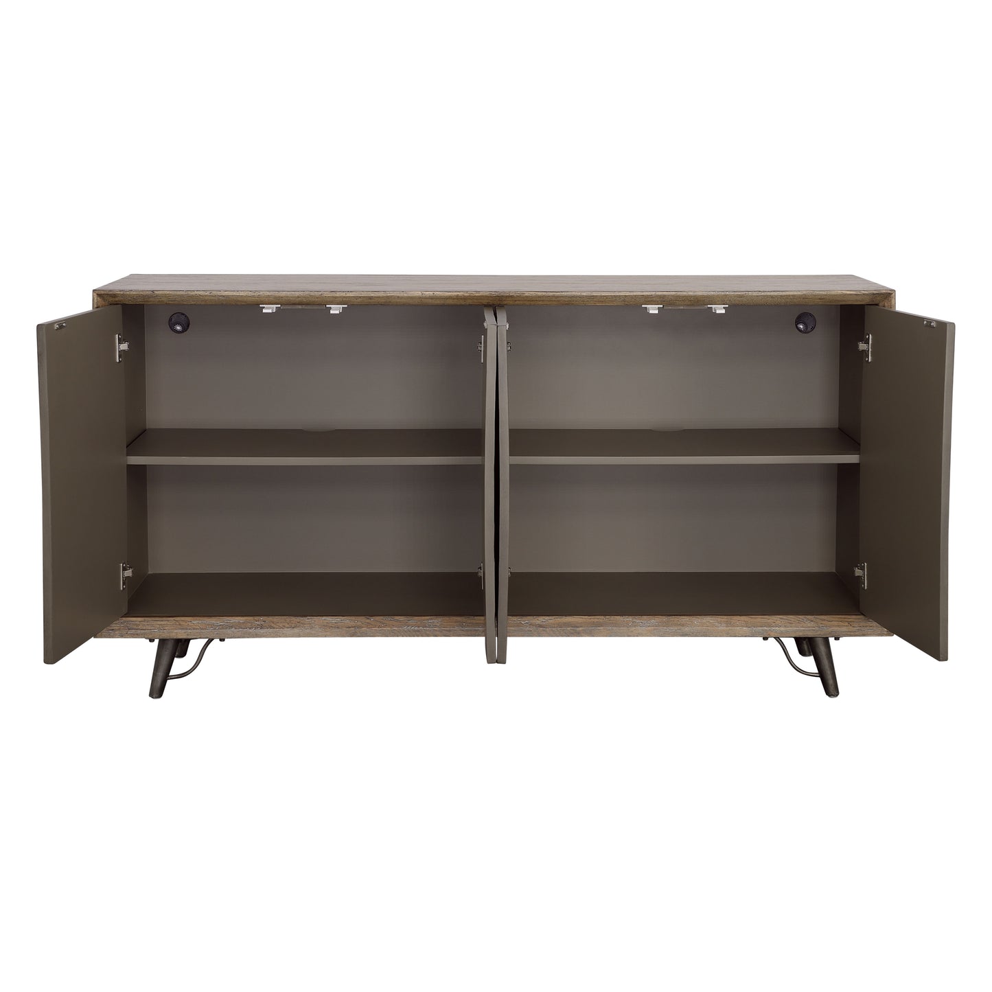 Mayweather - Four Door Credenza - Brown Multitones