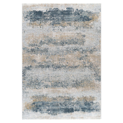 Bremen - Modern 9 X 12 Rug - Pearl Silver & Blue