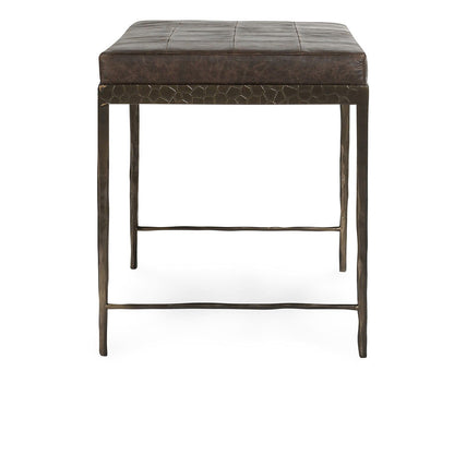 Malo - 28" Leather Bench