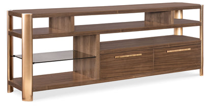 Eleana - Entertainment Console - Medium Wood