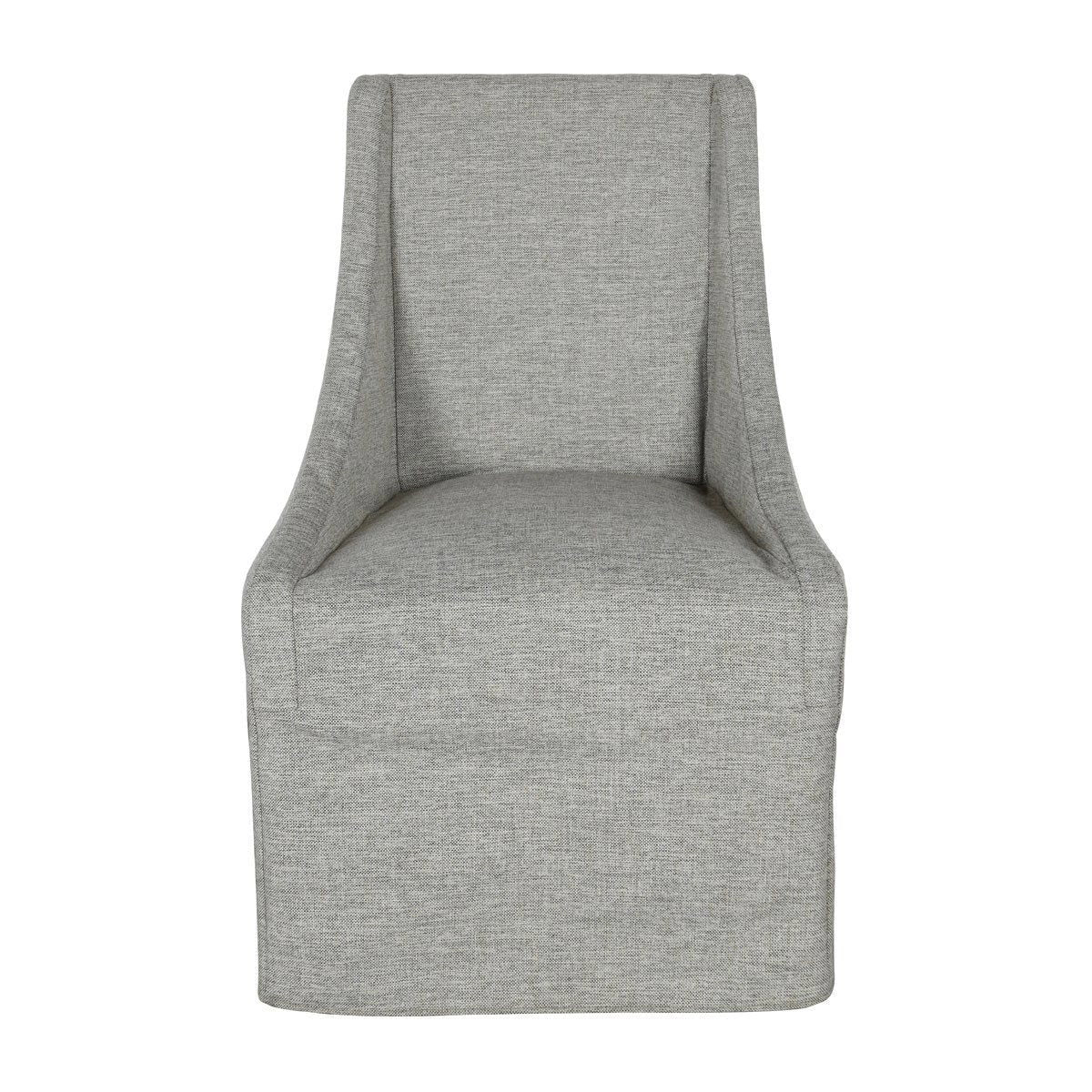 Warwick - Upholstered Rolling Dining Chair