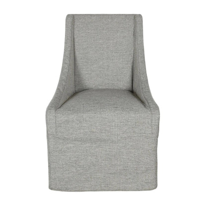 Warwick - Upholstered Rolling Dining Chair