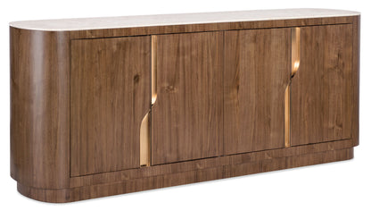 Eleana - Credenza - Medium Wood